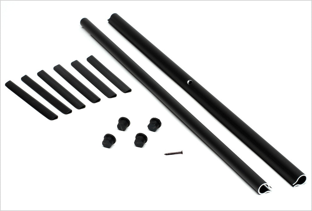 Black Aluminum Poster Hanger designed by Jorgen Moller